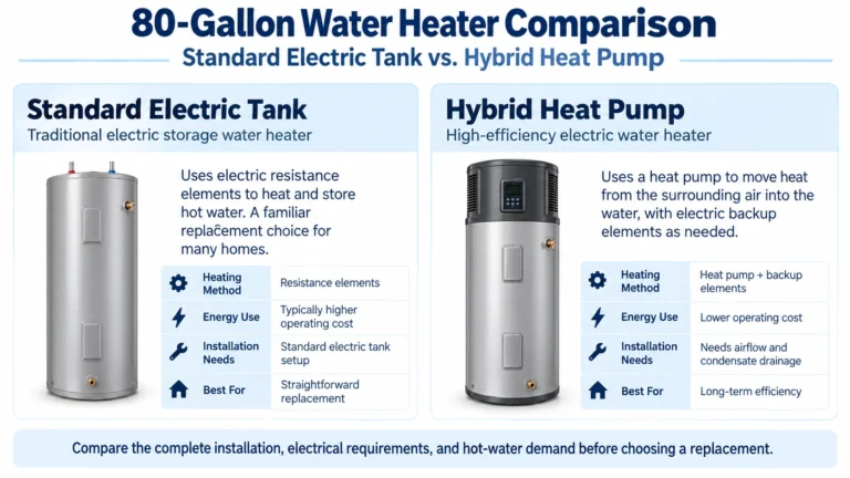 80-Gallon Electric Water Heater Replacement Options