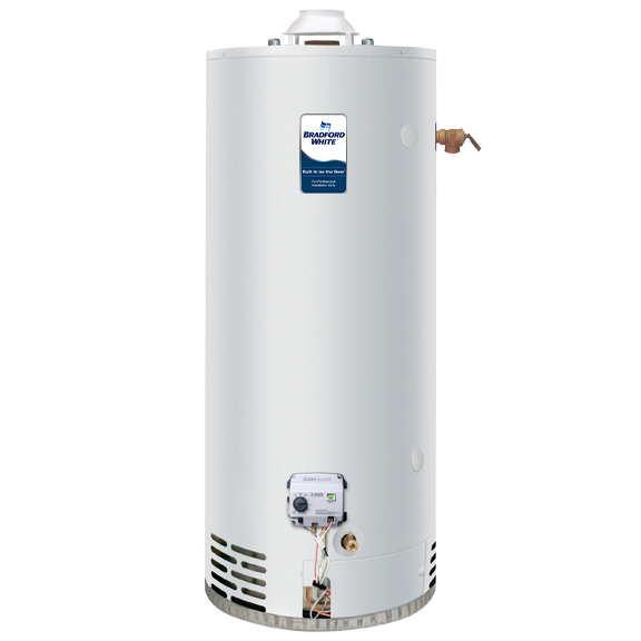 Bradford White atmospheric vent high-input gas water heater, representative manufacturer family image