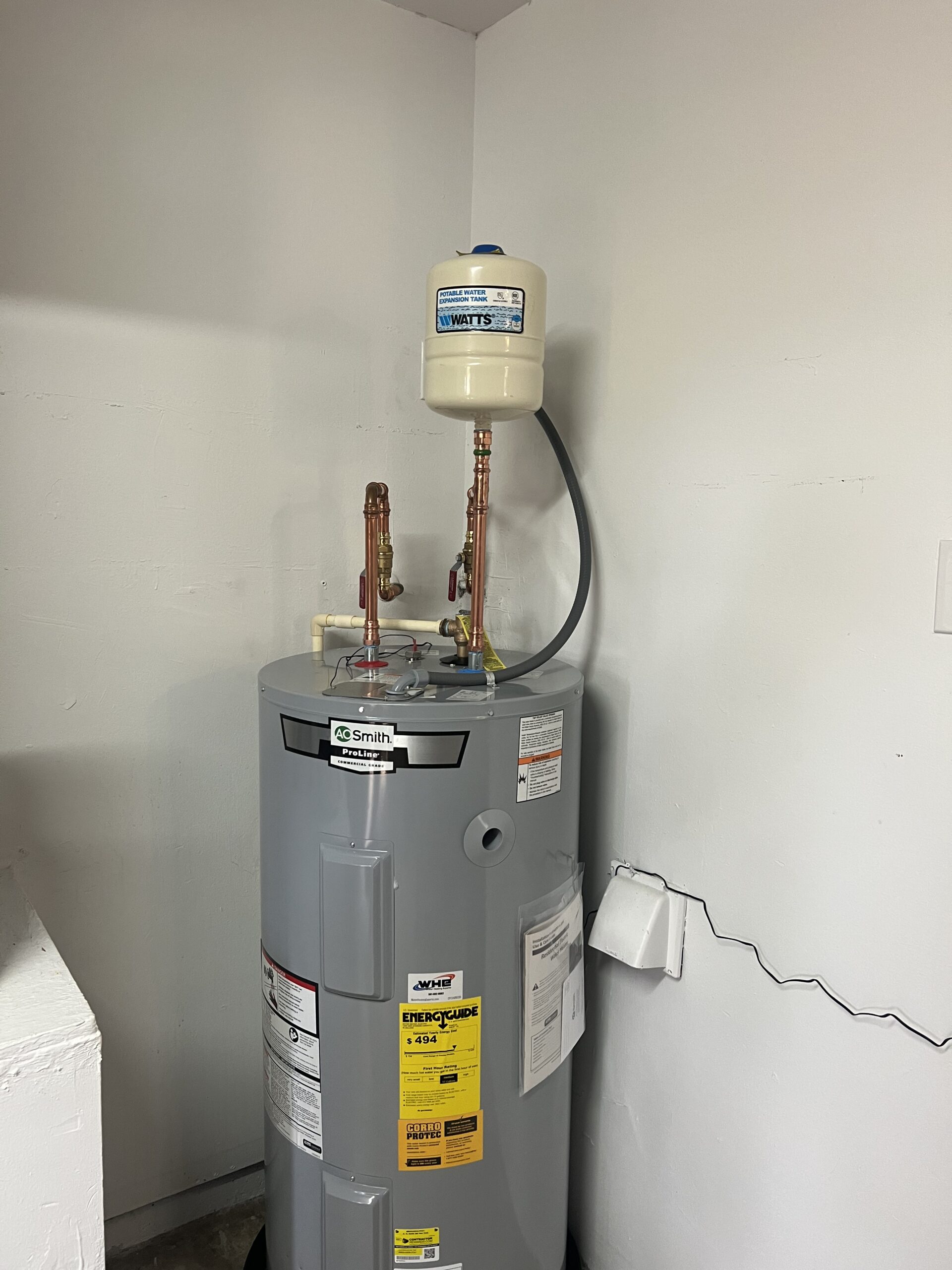 Water Heating Experts field photo supplied for a water heater odor troubleshooting article